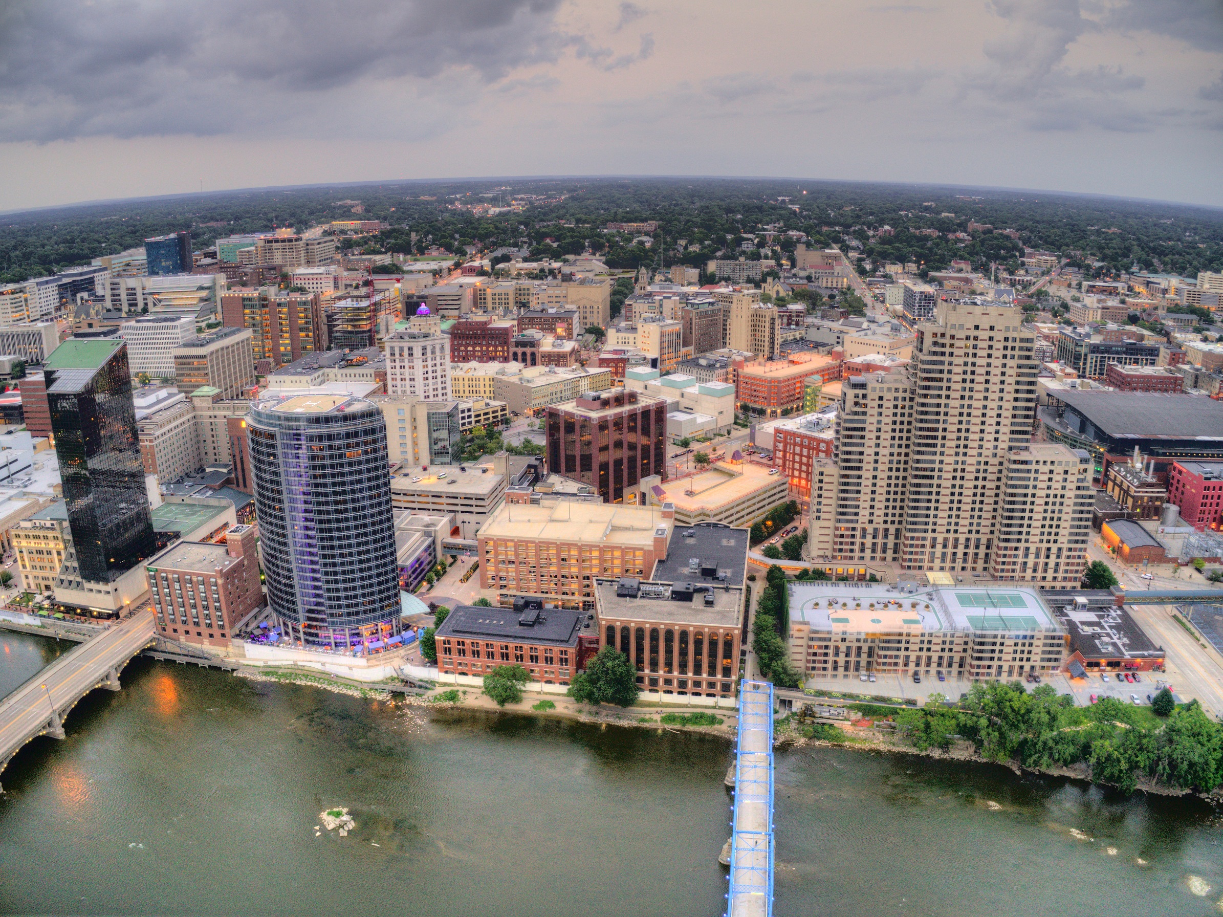 Downtown GR Aerial (1)