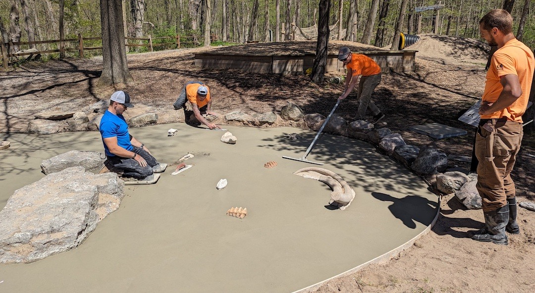 HNC Fossil Dig new bed