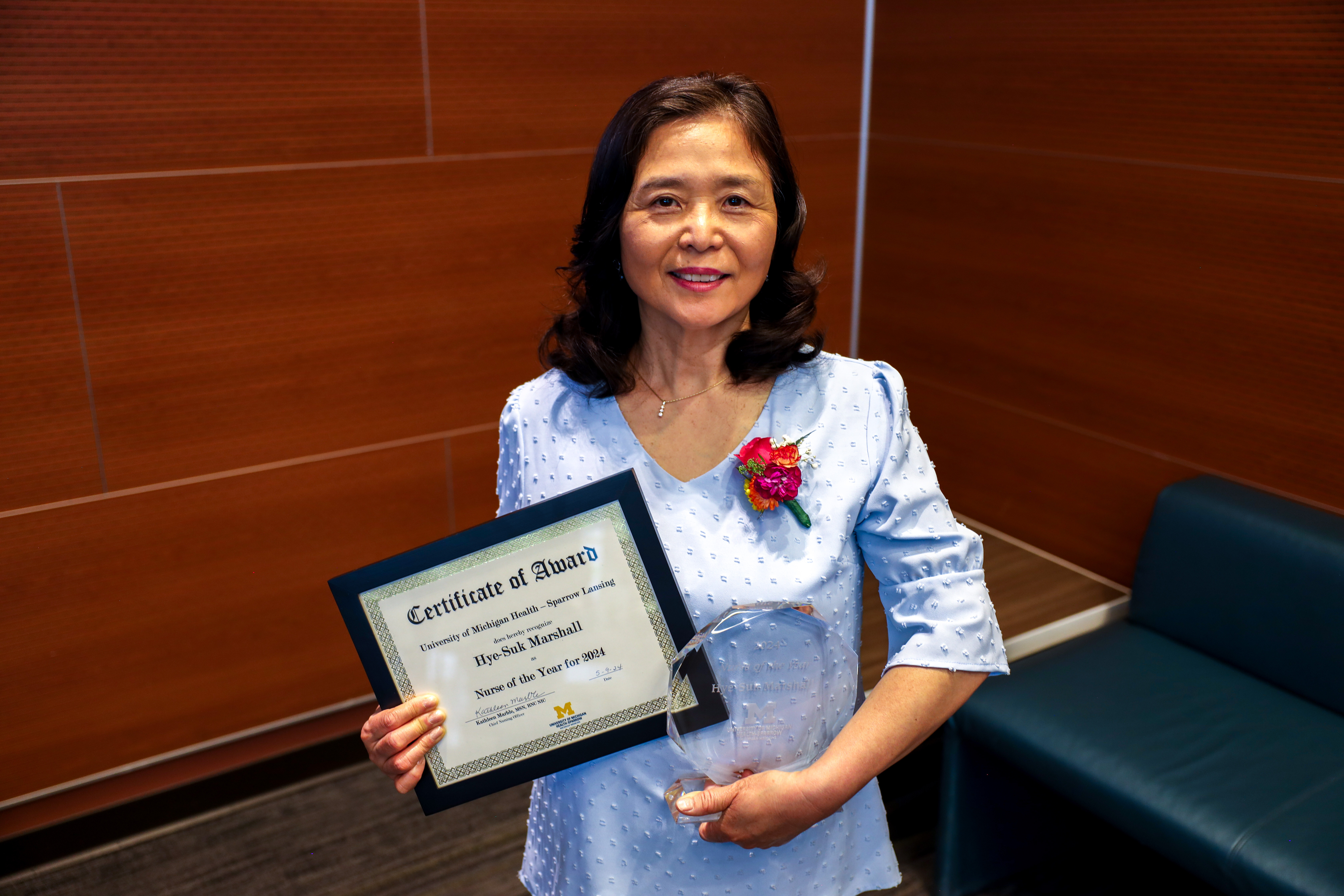 Hye-Suk Marshall Nurse of the Year