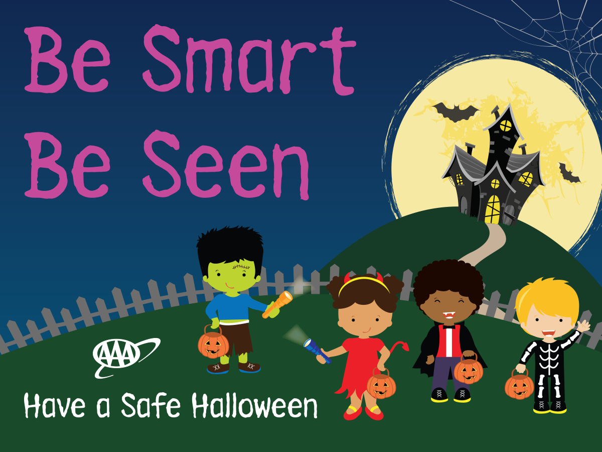 AAA Releases Halloween Safety Tips