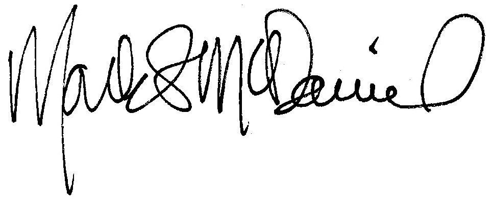 Mark McDaniel electronic signature _1_ snip-1