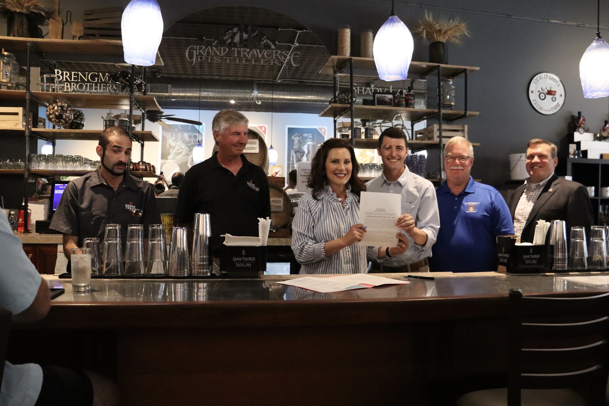 Gov. Whitmer signs bill helping Michigan Distilleries