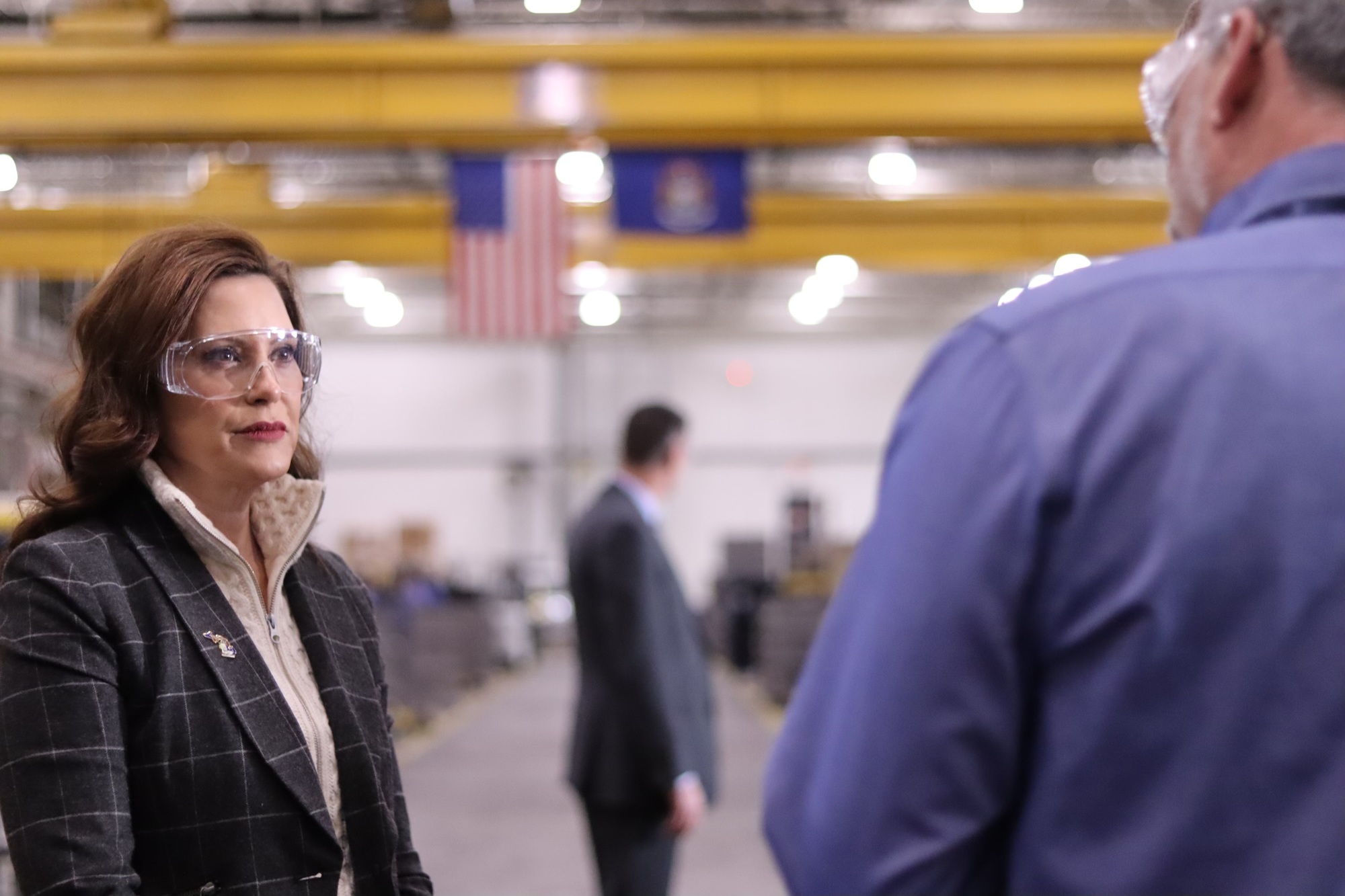 Gov. Whitmer attends Tour of Rexair, LLC 