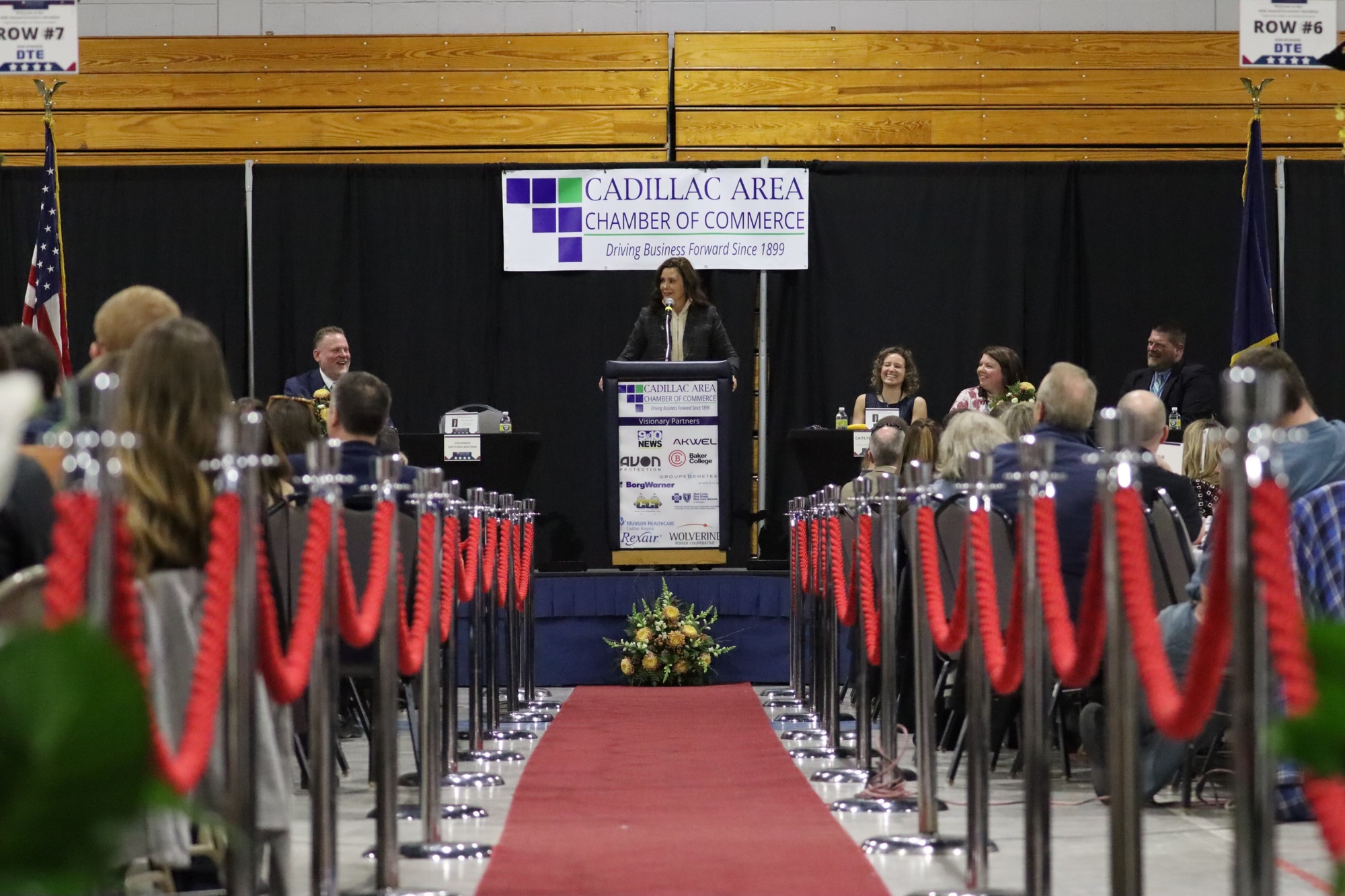 Gov. Whitmer attends 45th Annual Governor's Breakfast in Cadillac 