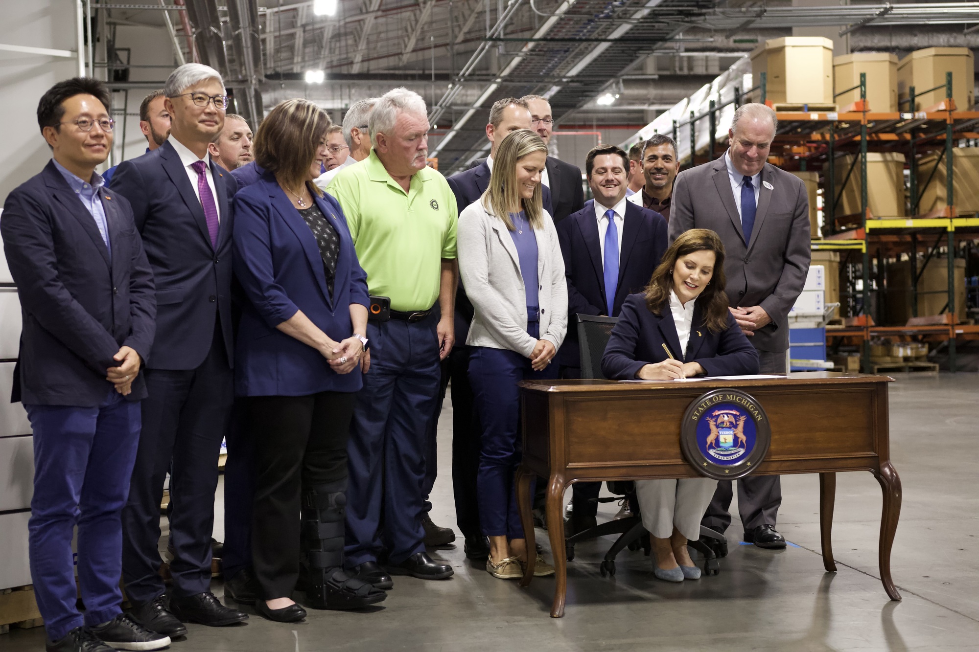 Gov Whitmer signs executive directive 