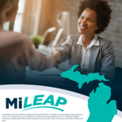 MiLEAP graphic - handshake