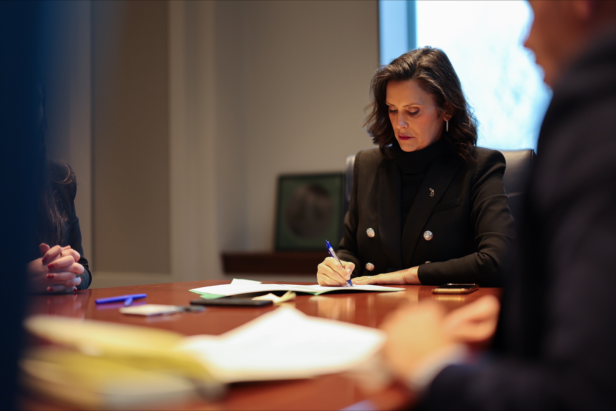 Gov. Whitmer signing bills