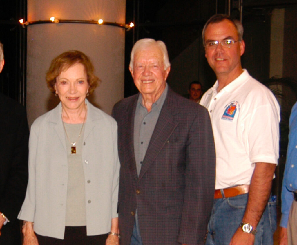 Michigan Business Network; President and First Lady Carter with Mark McDaniel