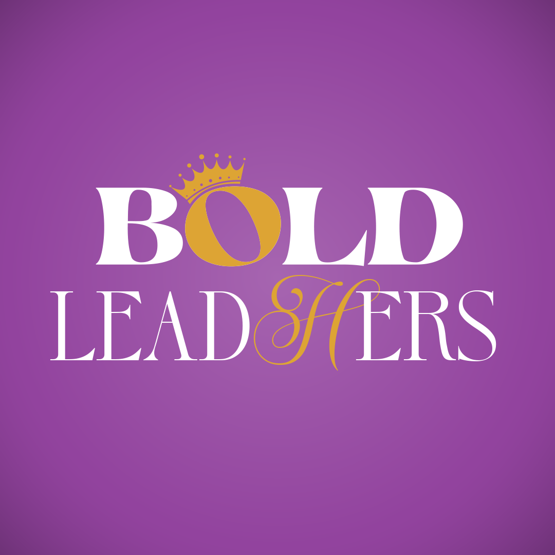 Mic higan Business Network: Bold LeadHERS purple logo