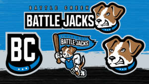 MBN: Battle Creek Battle Jacks logos