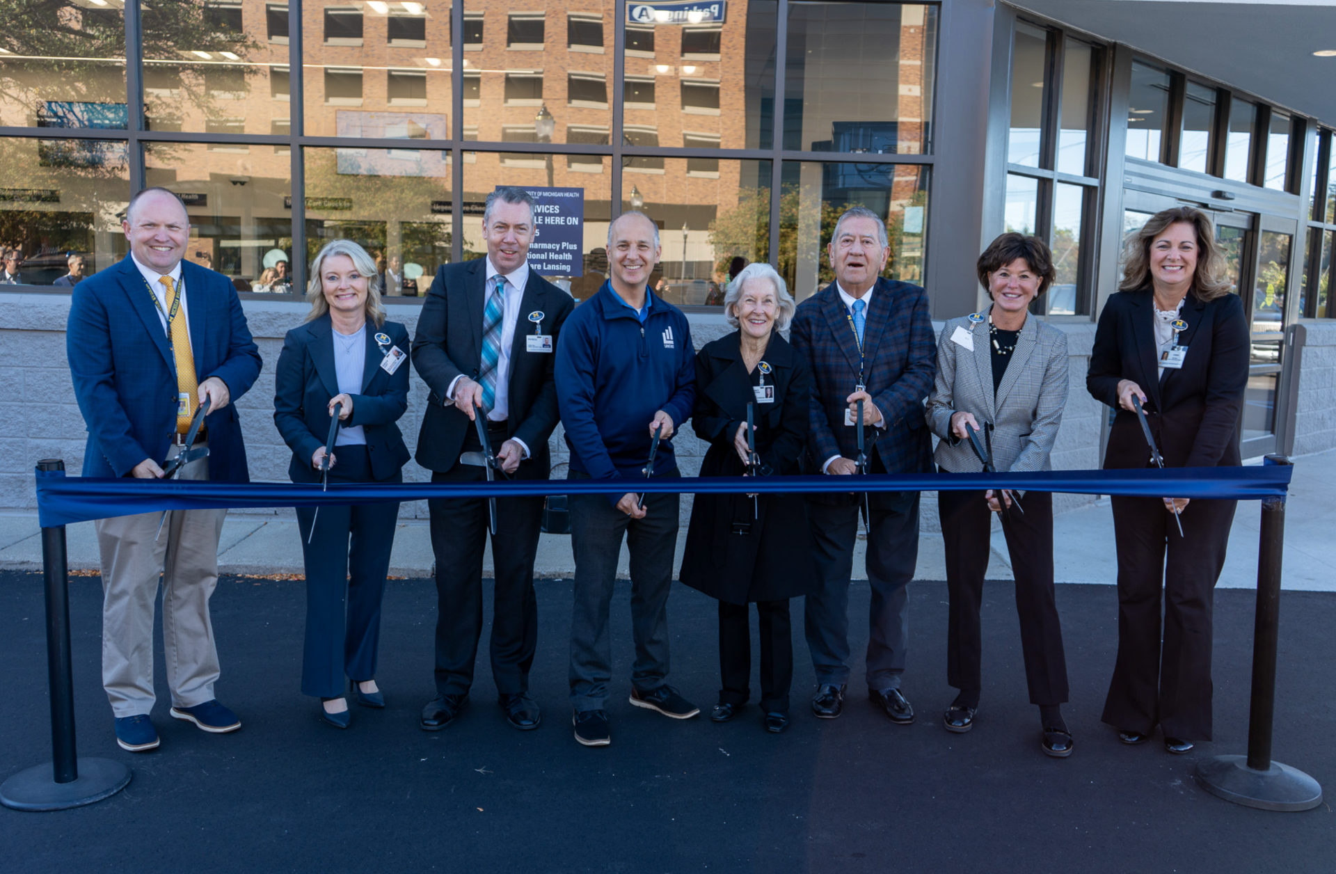 MBN: UMH-Sparrow pharm ribbon cut