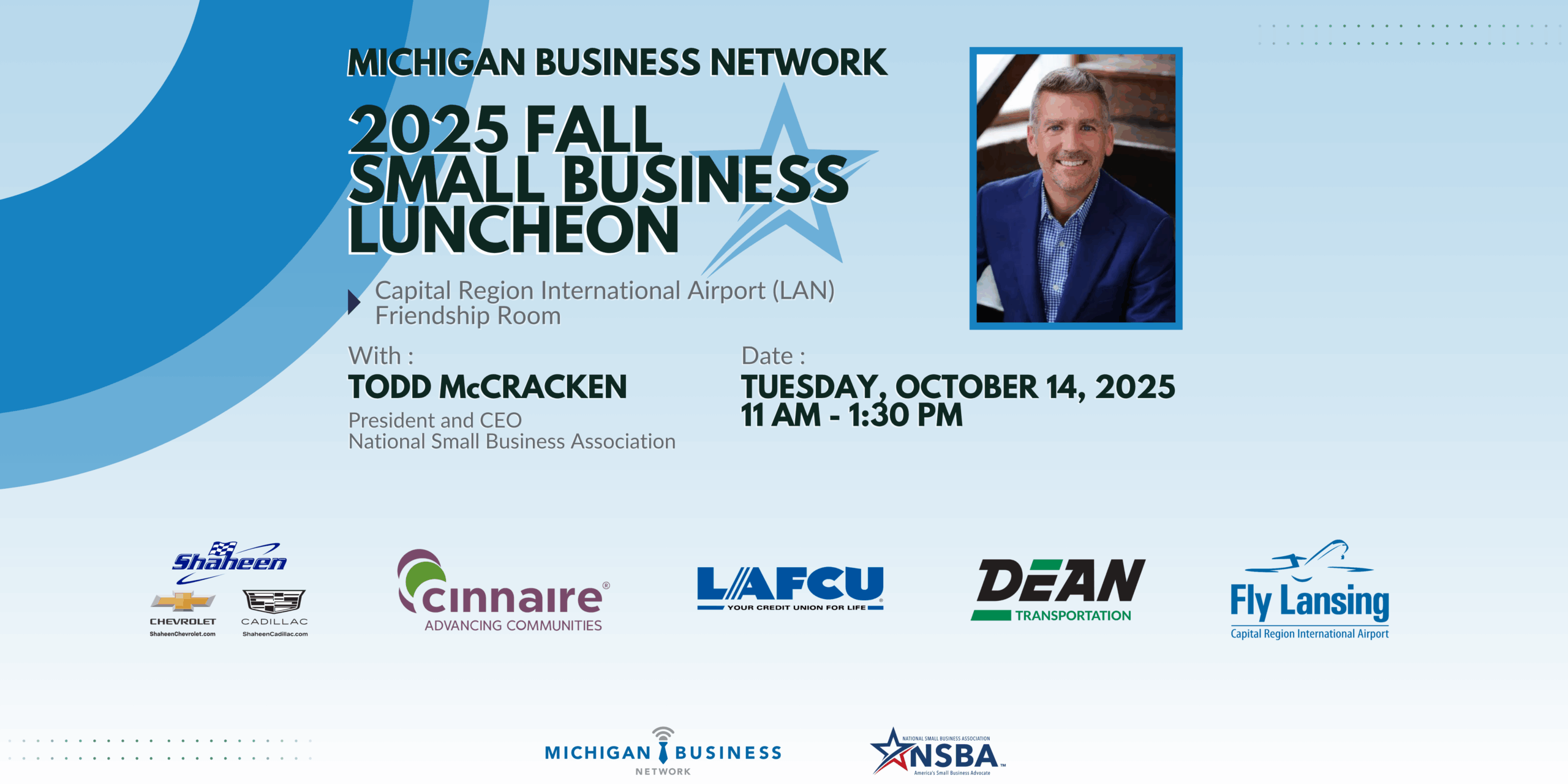 Michigan Business Network: Todd McCracken Small Sponsors V2 10-3-25